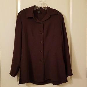 Chocolate Brown blouse